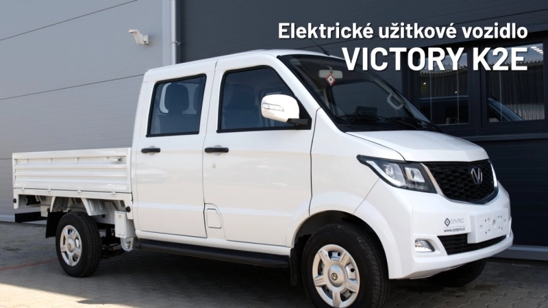 Victory K2E - elektrické užitkové vozidlo (valník, 5 sedadel)